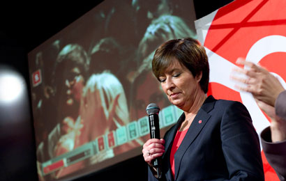 Выборы 2010 г. оказались мрачным событием для социал-демократов и их лидера Моны Салин.