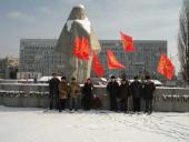 Коммунисты Соломенки отметили День Красной Армии