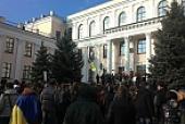 Студенти захопили будівлю Міносвіти