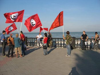 Передвижной пикет НБП