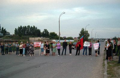 Перекрытие Ленинского Проспекта в Ульяновске