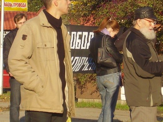 Пикет смоленских нацболов