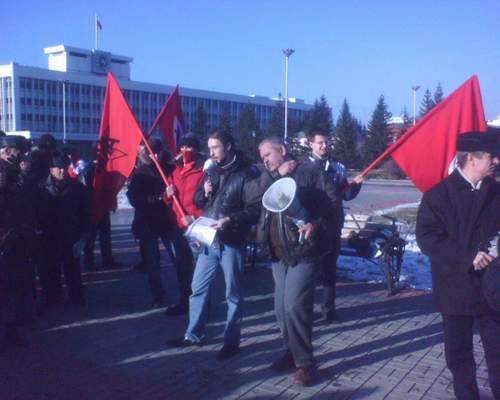 Митинг в Томске
