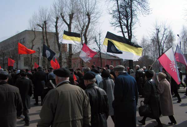 Шествие оппозиции в Ульяновске