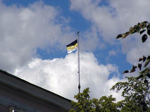 Имперский флаг над Псковом