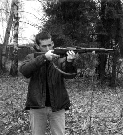 Абель с ружьем