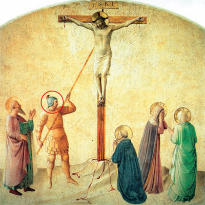 Путин на распятии