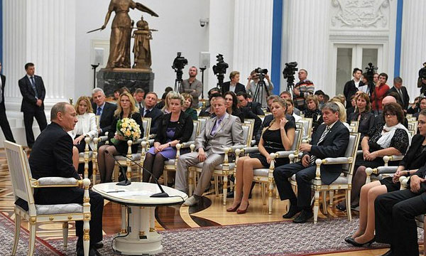 Президент РФ Владимир Путин. Фото с сайта президент.рф