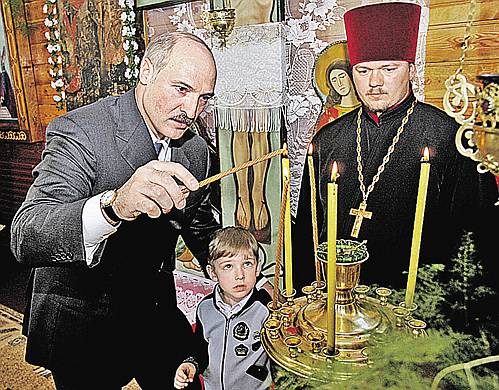 По словам Александра Лукашенко, его младший сын Николай - «это святое».