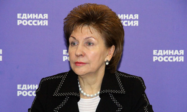 первый зампред думского комитета по труду, социальной политике и делам ветеранов Галина Карелова. Фото ER.RU