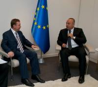 Состоялась встреча президента ПАСЕ Мевлюта Чавушоглу