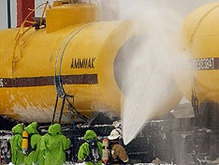 На железнодорожной станции произошла утечка аммиачной воды