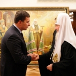 Игорь Марков поздравил Патриарха Кирилла с юбилеем от имени одесситов