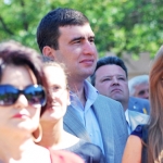 Игорь Марков посетил торжественное открытие Александровской колонны