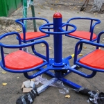 Благодаря Игорю Маркову на улице Героев-Пограничников появилась детская площадка