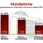 Результаты голосования в Киевском районе: Марков выигрывает выборы