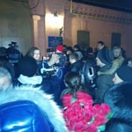 Одесситы вышли встречать Игоря Маркова из СИЗО