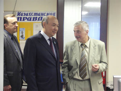 Бакытжан Жумагулов в редакции Казахстанская правда