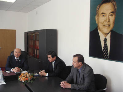 Бакытжан Жумагулов в редакции Егемен Казахстан