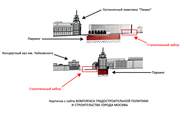 Забор на Триумфальной