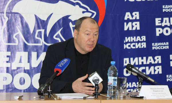 Секретарь Новосибирского регионального отделения партии «Единая Россия» Александр Морозов. Фото: novosibirsk.er.ru