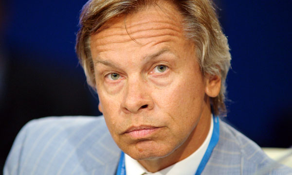 Председатель комитета Госдумы по международным делам Алексей Пушков. Фото: ИТАР-ТАСС