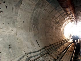 Тоннель метро. Фото: naviny.by Тоннель метро. Фото: naviny.by