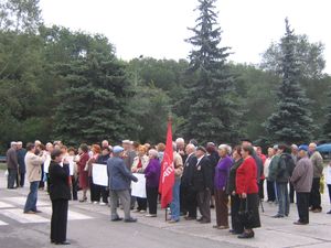 Хакасия - Идёт Всероссийская акция протеста против роста цен на хлеб