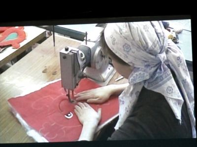 Кадр из видео колонии Надежды Толоконниковой Кадр из видео колонии Надежды Толоконниковой