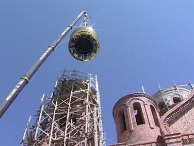 Строящийся храм. Фото: 9tv.ru Строящийся храм. Фото: 9tv.ru