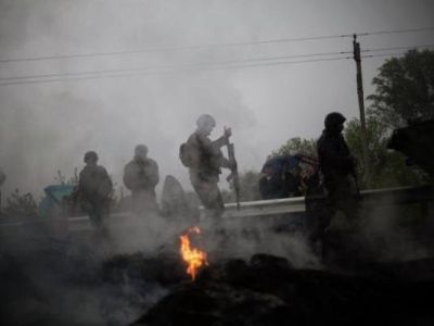 Бои в Луганске. Фото: ntv.ru Бои в Луганске. Фото: ntv.ru