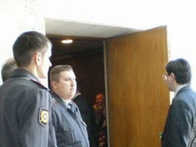 Милицейский кордон. Фото: Савва Григорьев, Каспаров.Ru Милицейский кордон. Фото: Савва Григорьев, Каспаров.Ru