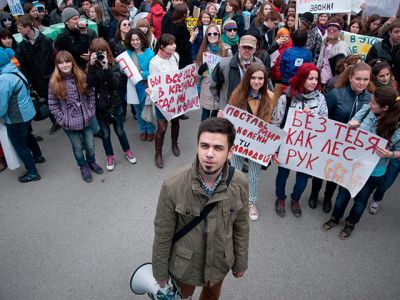 Лоскутов на монстрации. Фото: РИА Новости Лоскутов на монстрации. Фото: РИА Новости