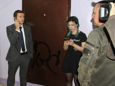 Илья Яшин около штаба. Фото: Ридус.Ru Илья Яшин около штаба. Фото: Ридус.Ru