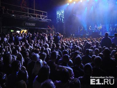 Концерт Шевчука. Фото: e1.ru Концерт Шевчука. Фото: e1.ru