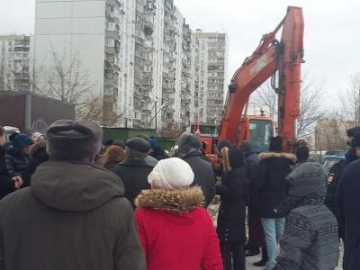 Митинг в Раменках. Фото: bg.ru Митинг в Раменках. Фото: bg.ru