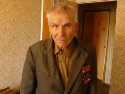 Ветеран Яков Сыряный. Фото: Владимир Егоров, ВКонтакте Ветеран Яков Сыряный. Фото: Владимир Егоров, ВКонтакте