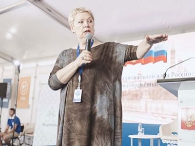 Ольга Васильева на лекции. Фото: profiok.com Ольга Васильева на лекции. Фото: profiok.com