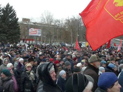 Митинг в Самаре. Фото: Владимир Лапкин, Каспаров.Ru Митинг в Самаре. Фото: Владимир Лапкин, Каспаров.Ru