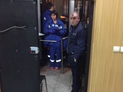 Избитый полицией Николай Ляскин, Фото: twitter.com/nlyaskin Избитый полицией Николай Ляскин, Фото: twitter.com/nlyaskin