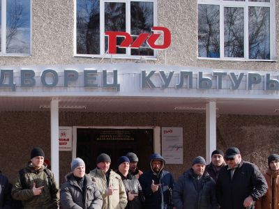 ДК железнодорожников. Фото: Александр Воронин, Каспаров.Ru ДК железнодорожников. Фото: Александр Воронин, Каспаров.Ru