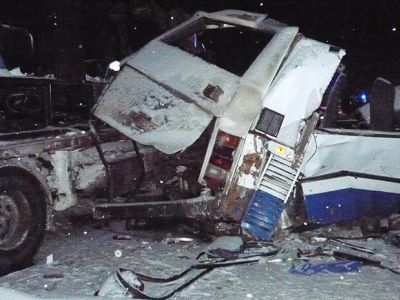 ДТП с автобусом. Фото: ren.tv ДТП с автобусом. Фото: ren.tv