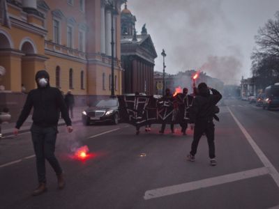 Акция АНС и НРА против выборов,Фото: vk.com/nr_idea Акция АНС и НРА против выборов,Фото: vk.com/nr_idea