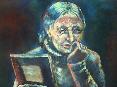 Старая учительница. Фото: Chitalnya.ru Старая учительница. Фото: Chitalnya.ru