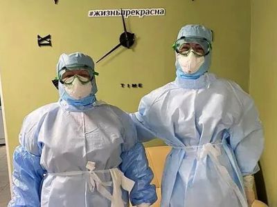 Обслуга изолированных. Фото: Vrn.kp.ru Обслуга изолированных. Фото: Vrn.kp.ru