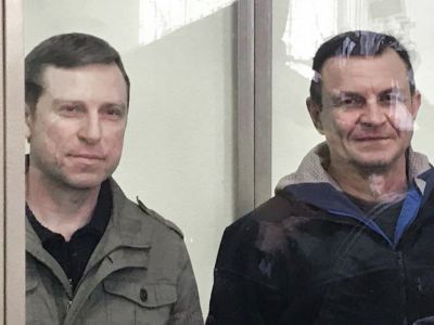 Алексей Бессарабов и Владимир Дудка. Фото: Ru.krymr.com Алексей Бессарабов и Владимир Дудка. Фото: Ru.krymr.com