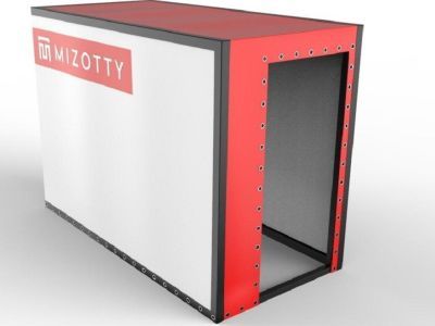 Спецтуннель для дезинфекции проходящих. Фото: Рnzreg.ru Спецтуннель для дезинфекции проходящих. Фото: Рnzreg.ru