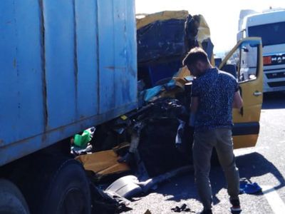 Авария. Фото: МВД Крым Авария. Фото: МВД Крым