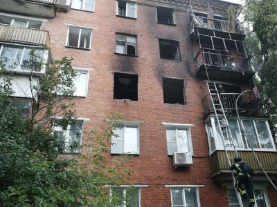 Сгоревшие квартиры. Фото: ТАСС Сгоревшие квартиры. Фото: ТАСС