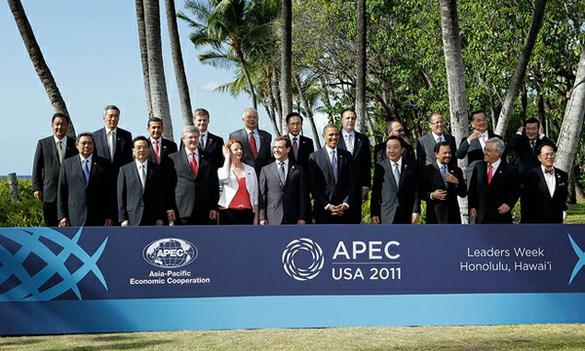 В 2011 году США участники саммита в Гонолулу сфотографировались на фоне пальм и Тихого океана, не наряжаясь ни в гавайские рубахи, ни в соломенные туземные юбки